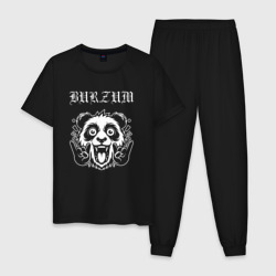 Мужская пижама хлопок Burzum rock panda