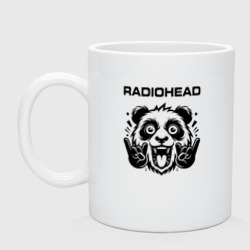 Кружка керамическая Radiohead - rock panda