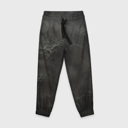 Потертый текстурный черный фон – Детские брюки 3D с принтом купить