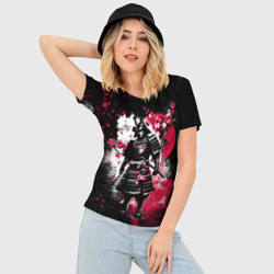 Женская футболка 3D Slim Ghost of Tsushima - samurai - фото 2