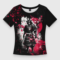 Женская футболка 3D Slim Ghost of Tsushima - samurai