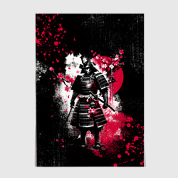 Постер Ghost of Tsushima - samurai