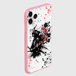 Чехол для iPhone 11 Pro Max матовый Ghost of Tsushima - sakura samurai ghost - фото 2