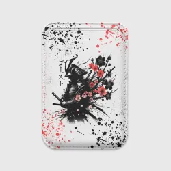 Картхолдер Magsafe магнитный Ghost of Tsushima - sakura samurai ghost