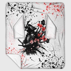 Плед с рукавами Ghost of Tsushima - sakura samurai ghost