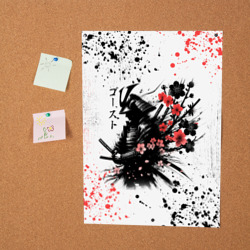 Постер Ghost of Tsushima - sakura samurai ghost - фото 2