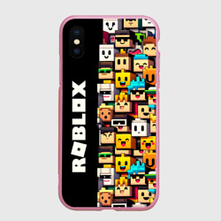 Чехол для iPhone XS Max матовый Roblox - game
