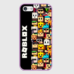 Чехол для iPhone 5/5S матовый Roblox - game