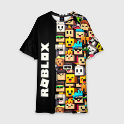 Roblox - game – Детское платье 3D с принтом купить