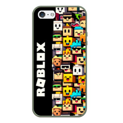Чехол для iPhone 5/5S матовый Roblox - game