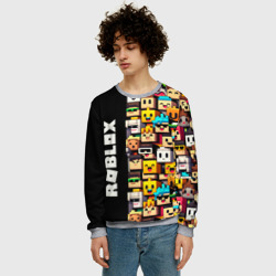 Мужской свитшот 3D Roblox - game - фото 2