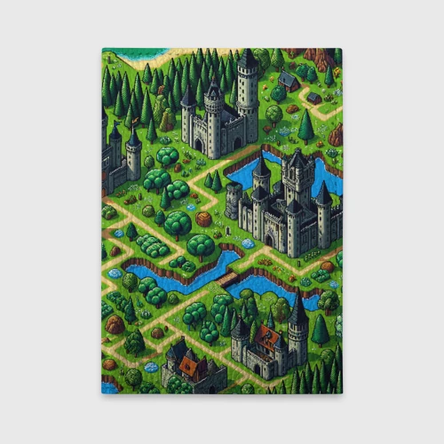 Обложка для автодокументов Heroes of Might and Magic - pixel map