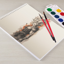 Альбом для рисования Super Saiyan Goku - фото 2
