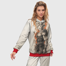 Женский костюм с толстовкой 3D Super Saiyan Goku - фото 2