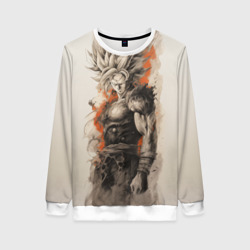 Женский свитшот 3D Super Saiyan Goku