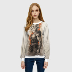 Женский свитшот 3D Super Saiyan Goku - фото 2