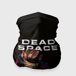 Бандана-труба 3D Dead space неоновый огонь и рука