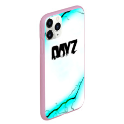 Чехол для iPhone 11 Pro Max матовый Dayz текстура молнии - фото 2