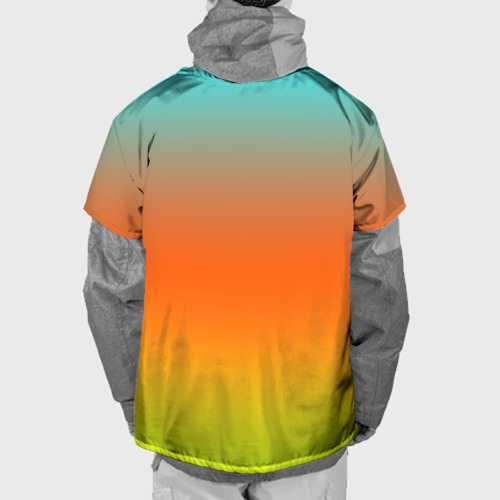 Накидка на куртку 3D Сильвер Соник  , цвет 3D печать - фото 2