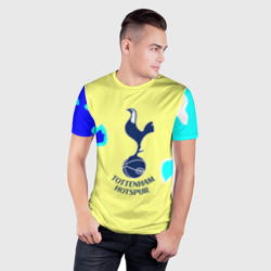 Мужская футболка 3D Slim Тоттенхэм Хотспур футбольный клуб - фото 2