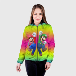 Женская куртка 3D Братья Марио - фото 2