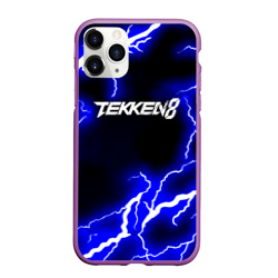 Чехол для iPhone 11 Pro Max матовый Tekken молнии