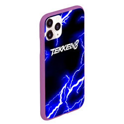 Чехол для iPhone 11 Pro Max матовый Tekken молнии - фото 2