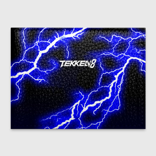 Обложка для студенческого билета Tekken молнии , цвет бирюзовый
