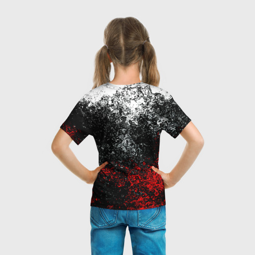Детская футболка 3D Tekken 8 брызги красок, цвет 3D печать - фото 6