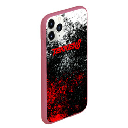 Чехол для iPhone 11 Pro Max матовый Tekken 8 брызги красок - фото 2