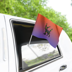 Флаг для автомобиля  Умбреон  покемон-кот - фото 2