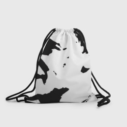 Рюкзак-мешок 3D Черный силуэт Брэд Питт