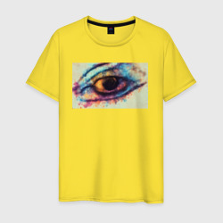 Мужская футболка хлопок Радужный глаз