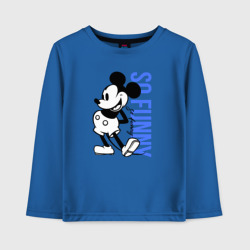 Детский лонгслив хлопок So funny Mickey