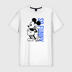 Мужская футболка хлопок Slim So funny Mickey