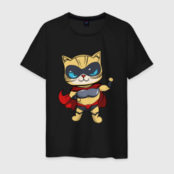 Мужская футболка хлопок Super cat