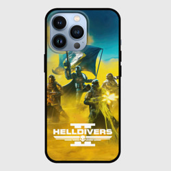 Чехол для iPhone 13 Pro Сражение helldivers 2