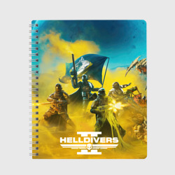 Тетрадь Сражение helldivers 2