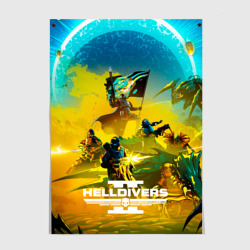 Постер Битва helldivers 2