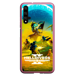 Чехол для Honor 20 Битва helldivers 2