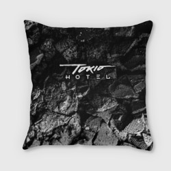 Подушка 3D Tokio Hotel black graphite