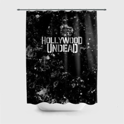 Штора 3D для ванной Hollywood Undead black ice