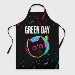 Фартук 3D Green Day - rock star cat