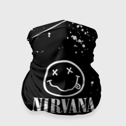 Бандана-труба 3D Nirvana брызги красок