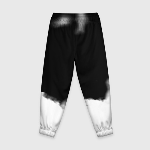 Детские брюки 3D с принтом Liverpool текстура, вид сзади #1