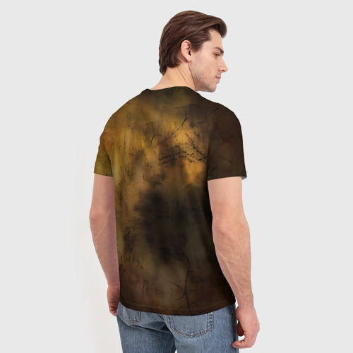 Мужская футболка 3D Североамериканский индеец, цвет 3D печать - фото 4