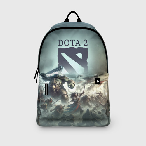 Рюкзак 3D с принтом Dota 2 - game побоище, вид сбоку #3