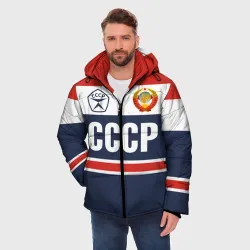 Мужская зимняя куртка 3D СССР - Союз Советских Социалистических Республик - фото 3