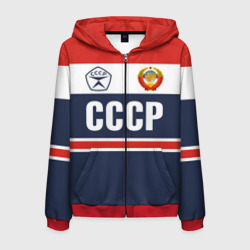 Мужская толстовка 3D на молнии СССР - Союз Советских Социалистических Республик