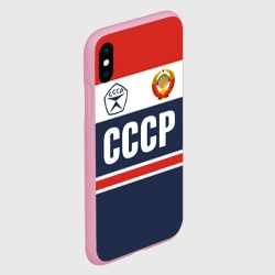 Чехол для iPhone XS Max матовый СССР - Союз Советских Социалистических Республик - фото 2